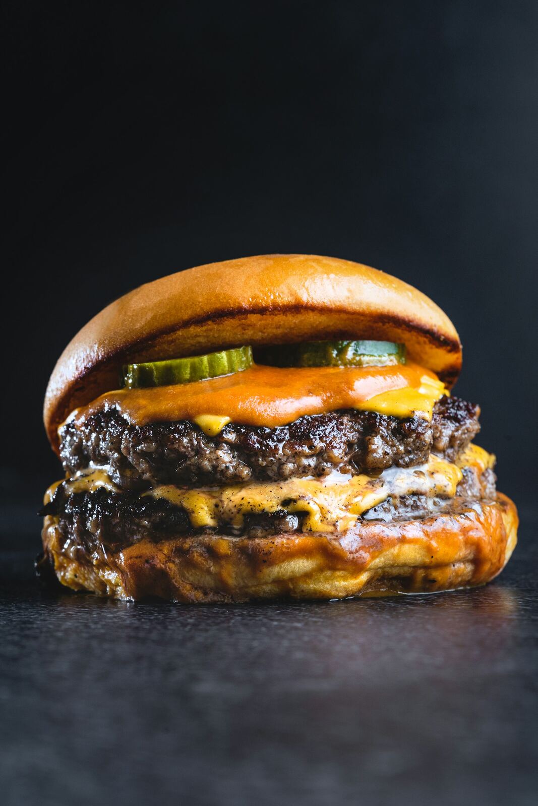 Szabadtűzhely grillezett burger